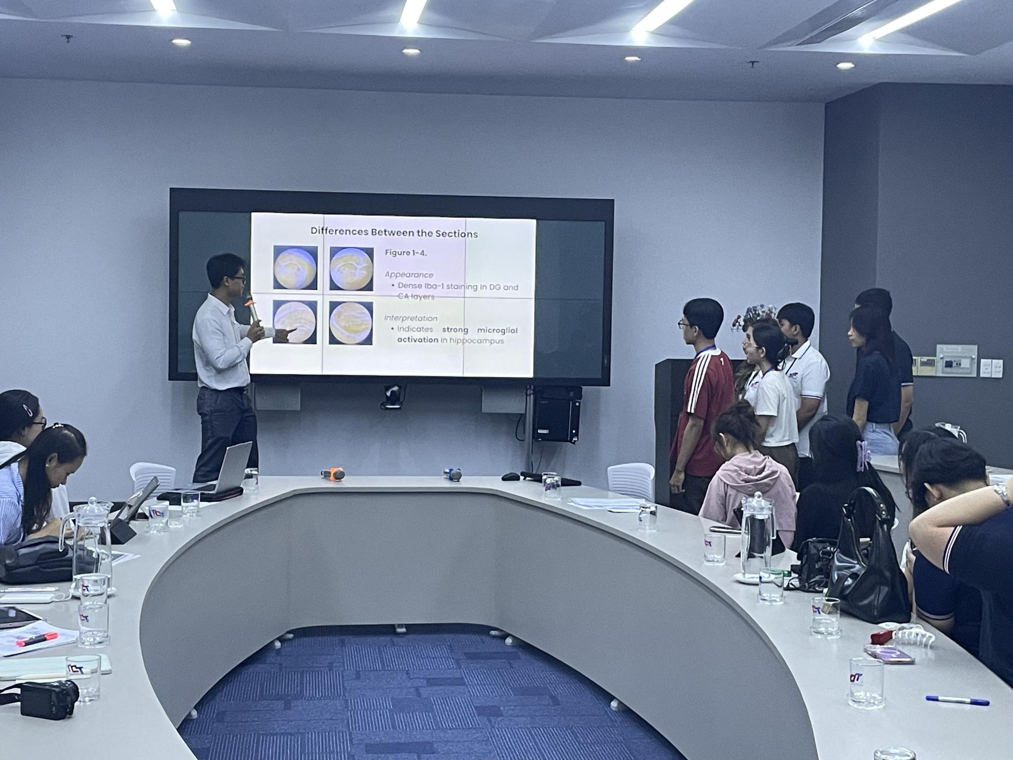 SVQT tham gia bài giảng tại TDTU và trải nghiệm thực tế tại công ty Cổ phần Dược Phẩm Phúc Thiện (Lecture attendance at TDTU and Phuc Thien Pharma