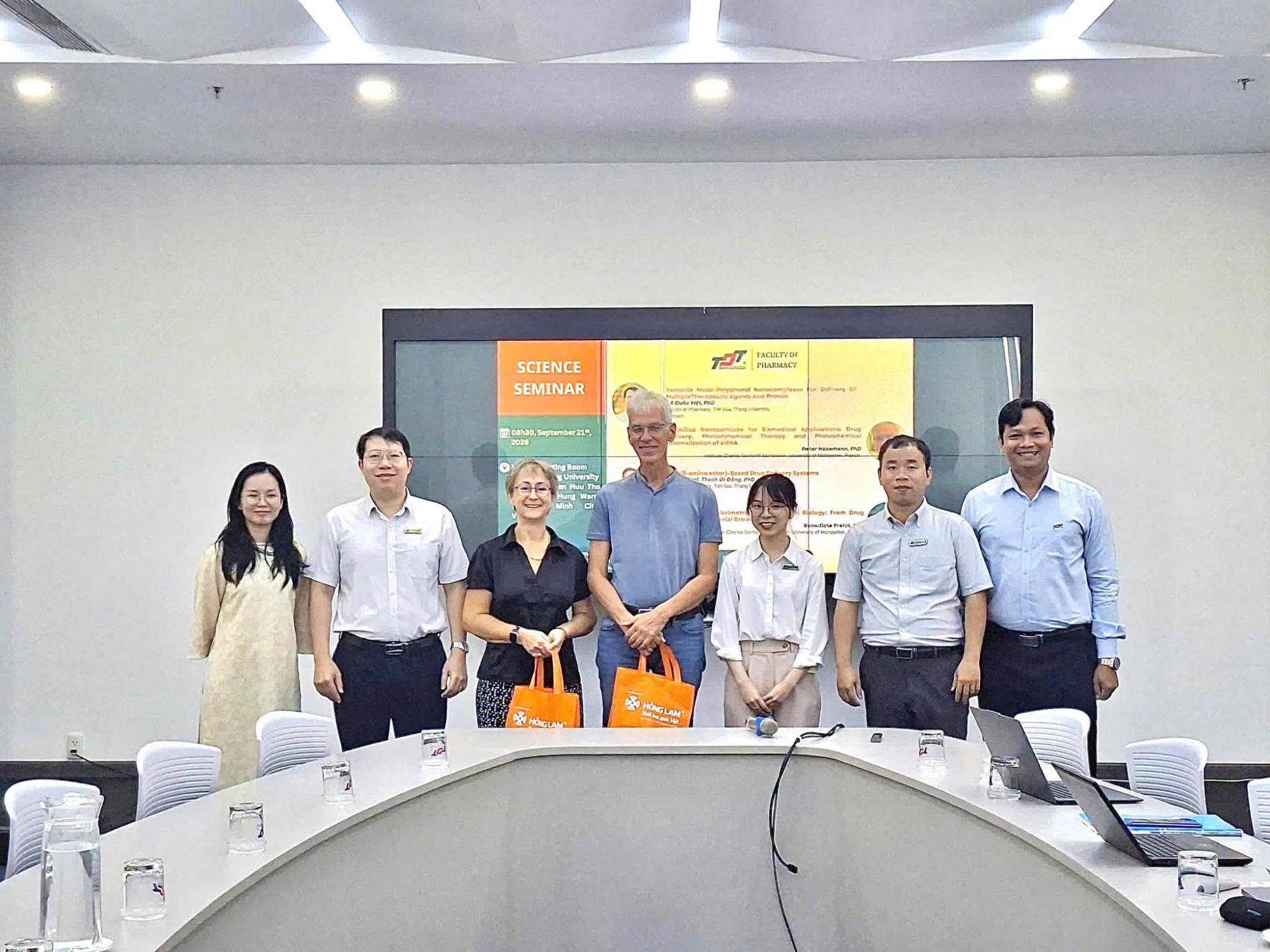 Seminar học thuật cùng các nhà khoa học đến từ University of Montpellier